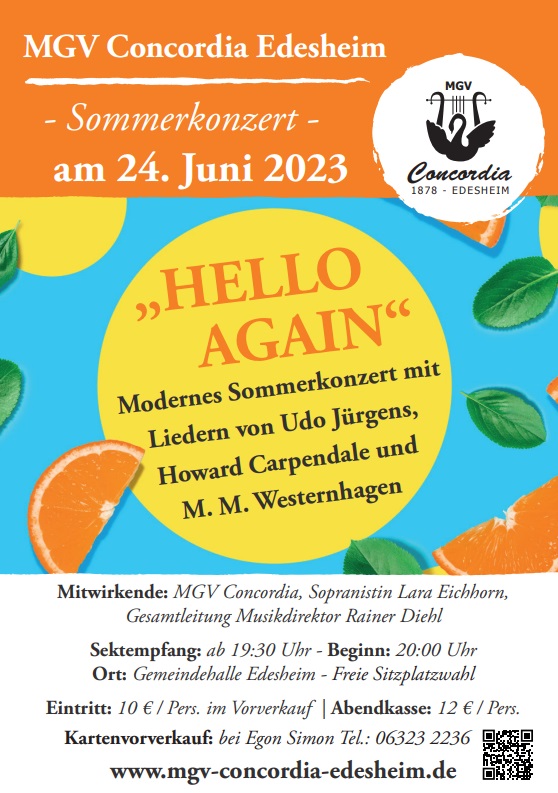 Konzert MGV Concordia