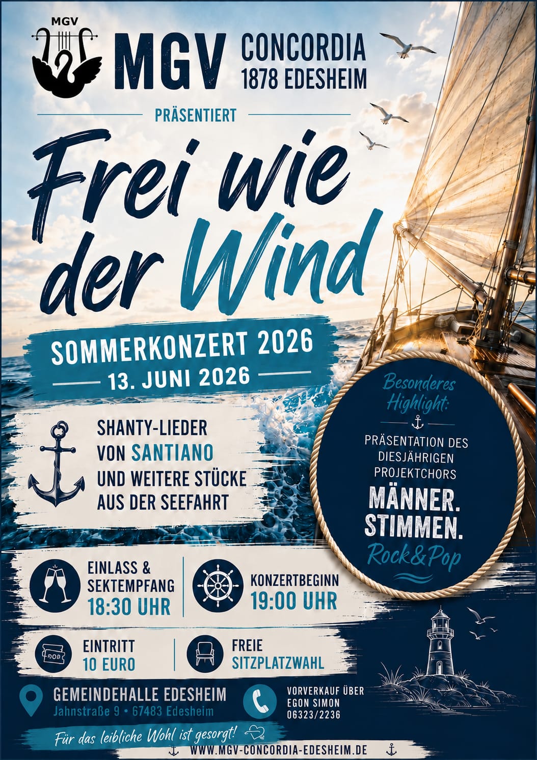 Konzert MGV Concordia